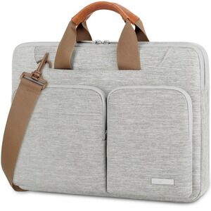 Lacdo Gray 17.3 Inch Laptop Shoulder Bag Sleeve Case NWOT
